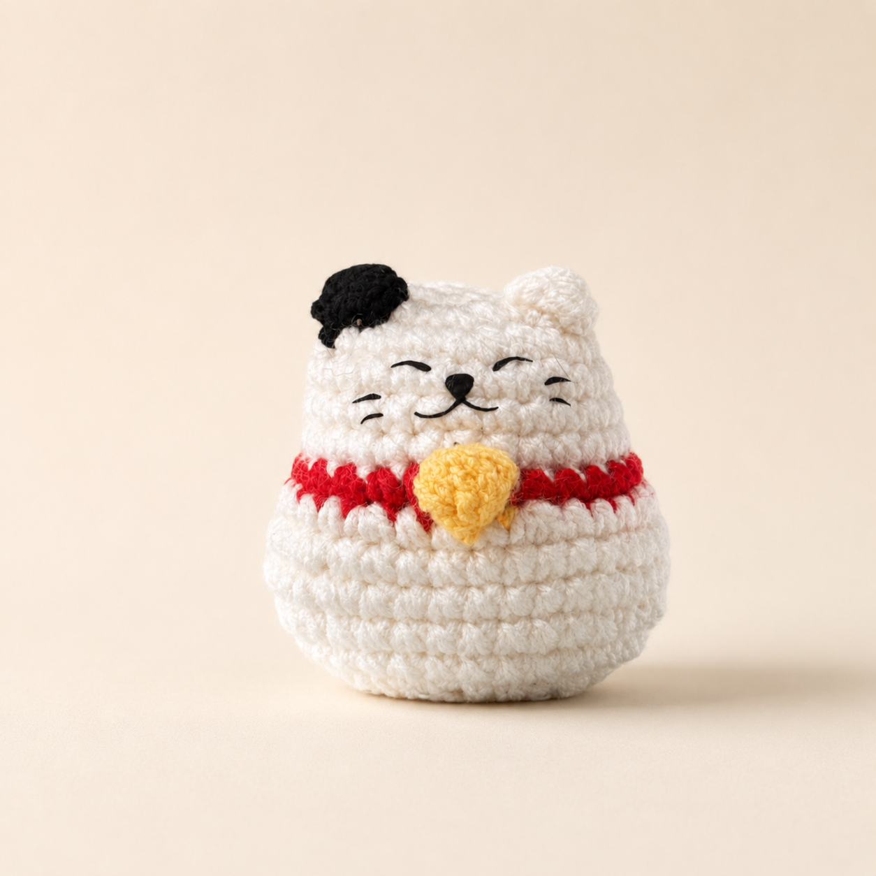 Cat toy Lucky Cat. Gogo the Chunkle artisan cat toy with Miracle Nip catnip alternative for independent play - hero image.